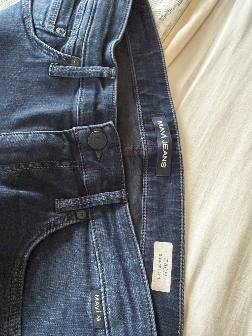 Mavi Men's Zach Straight Leg Jeans in Indigo